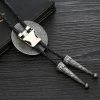 Southwestern Pentagram Star Bolo Tie - Image 4