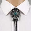 Cross Knot Pattern Bolo Tie