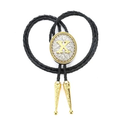 26 Letters Cowboy Bolo Tie - Image 2