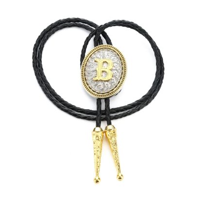 26 Letters Cowboy Bolo Tie - Image 4