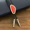 Western Cowboy Triangle Bolo Tie - Image 2