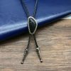 Western Cowboy Triangle Bolo Tie - Image 6