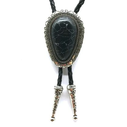 Southwestern Stone-Like Bolo Tie - Image 4