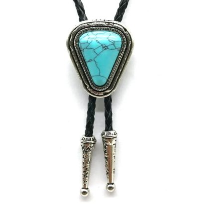 Triangle Stone-Inspired Bolo Tie - Image 3