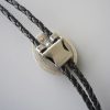 Classic Black Bolo Tie - Image 3
