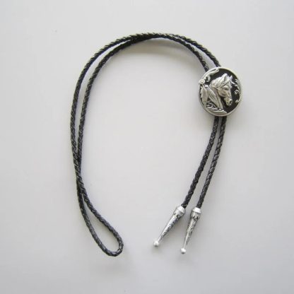 Vintage Style Horse Head Bolo Tie - Image 2
