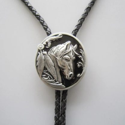 Vintage Style Horse Head Bolo Tie