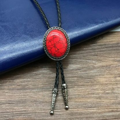 Classic Floral Western Bolo Tie - Image 3