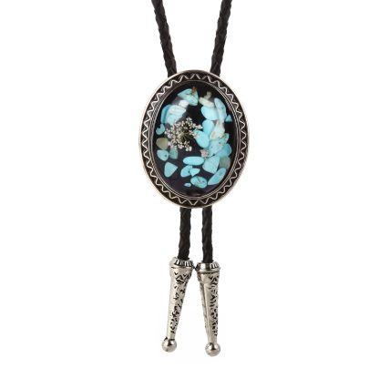 Classic Floral Western Bolo Tie - Image 5