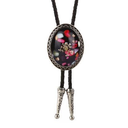 Classic Floral Western Bolo Tie - Image 6