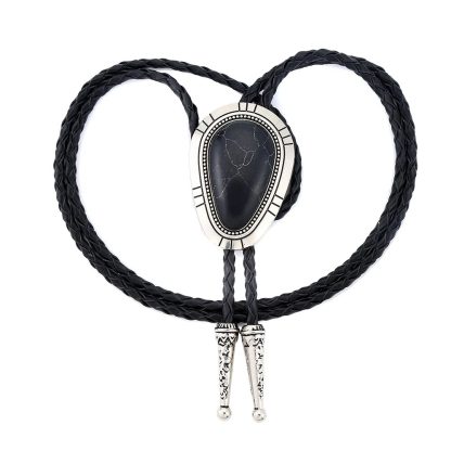 Polo Tear Drop Bolo Tie - Image 3