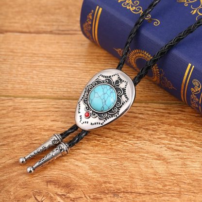 Rustic Style Western Cowboy Bolo Tie - Image 3