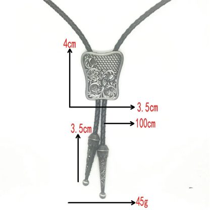 Retro Pattern Fashion Bolo Tie - Image 6