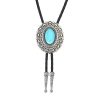 Accented Western Denim Bolo Tie - Image 2