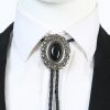 Accented Western Denim Bolo Tie - Image 3