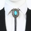 Accented Western Denim Bolo Tie - Image 4
