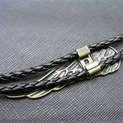 Retro Wing Style Suit Bolo Tie - Image 4
