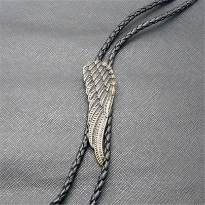 Retro Wing Style Suit Bolo Tie - Image 5