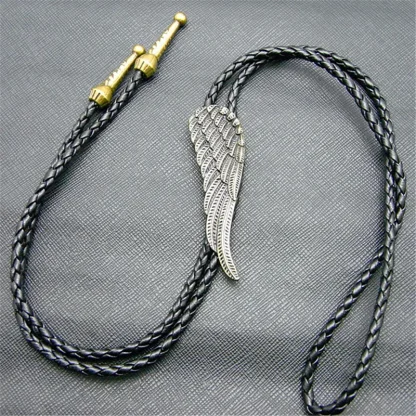Retro Wing Style Suit Bolo Tie - Image 6