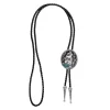 Western Howl Wolf Head Bolo Tie - Image 2