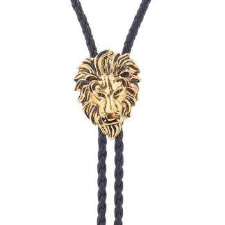 Retro Lion King Colored Bolo Tie