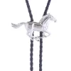 Galloping Horse Style Bolo Tie - Image 2